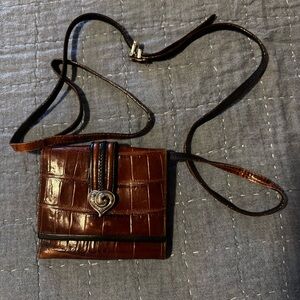 Vintage Brighton Crossbody Wallet